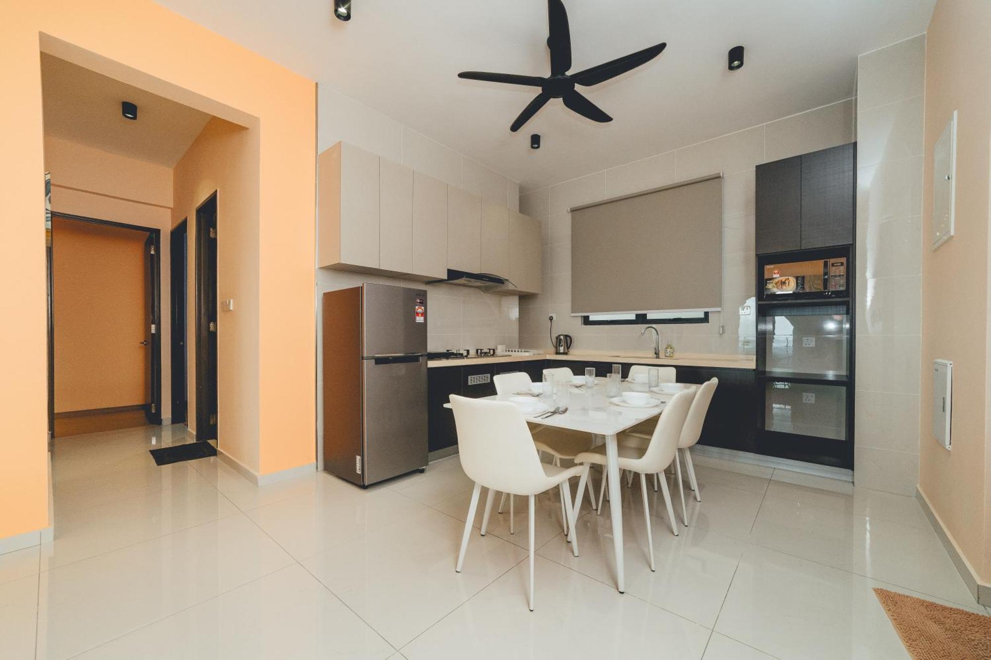 Danga Bay Pastel Hideout 3br 7pax Balcony View By Our
