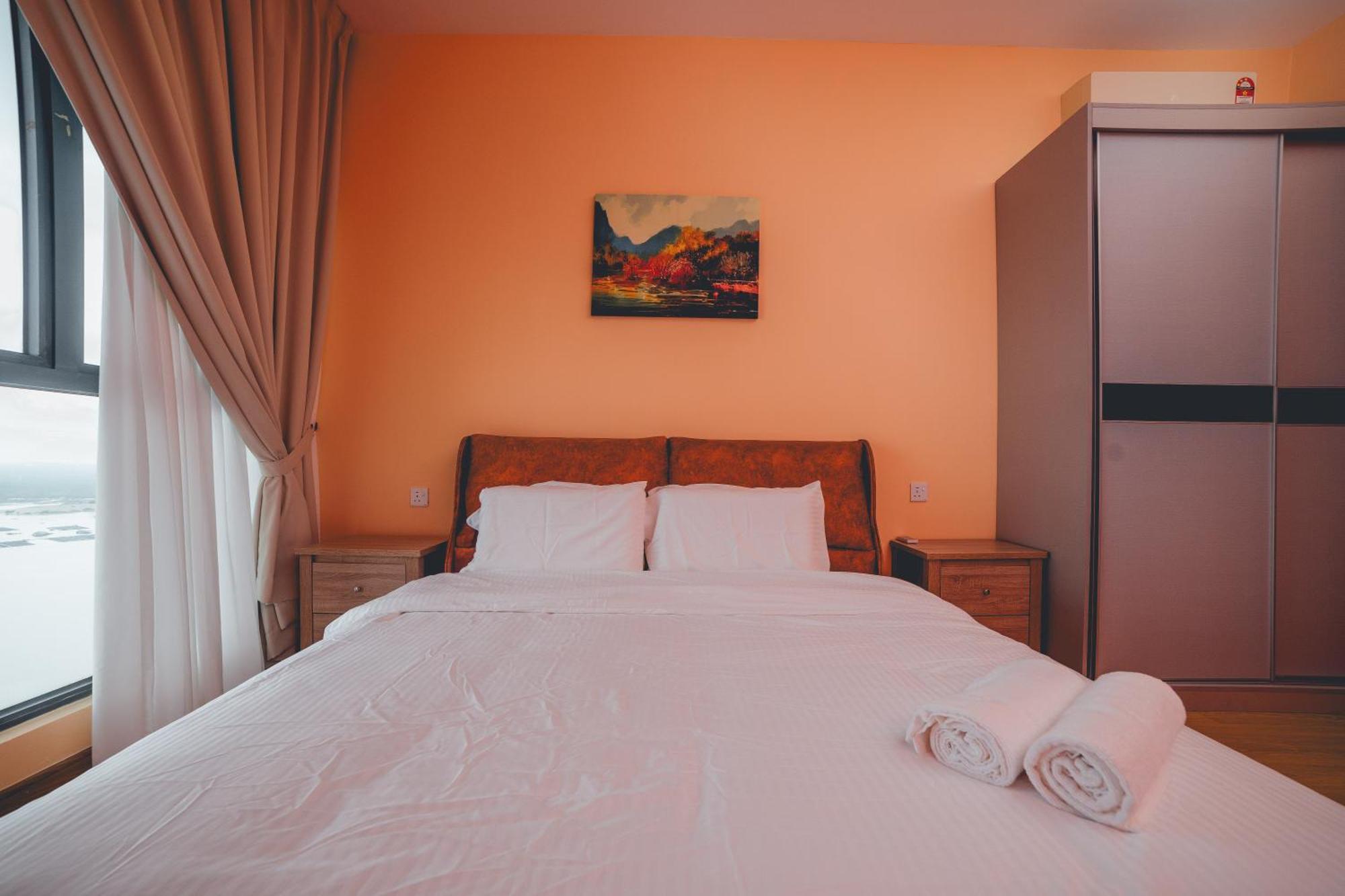 Danga Bay Pastel Hideout 3br 7pax Balcony View By Our